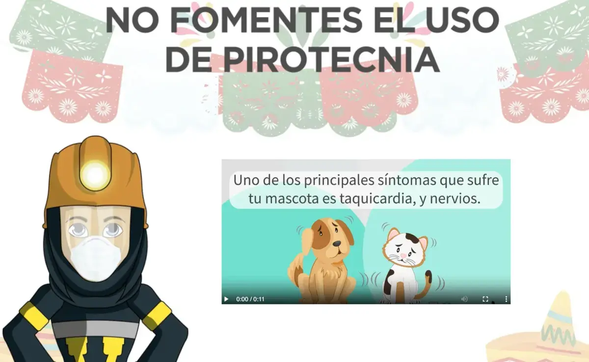 La CDMX fomenta el no uso de pirotecnia. Foto: Gobierno Ciudad de México