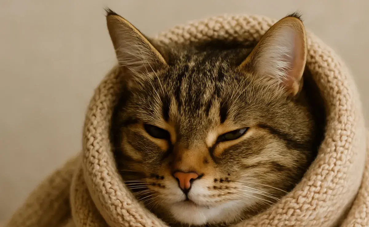 Si la temperatura baja a 7 grados, tu gato empezará a sentirlo. La mejor forma de quitarle el frío es adecuando su entorno.