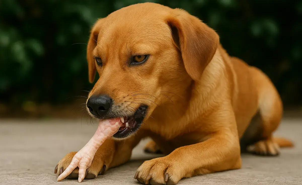 Las patas de pollo contienen colágeno, glucosamina y condroitina.