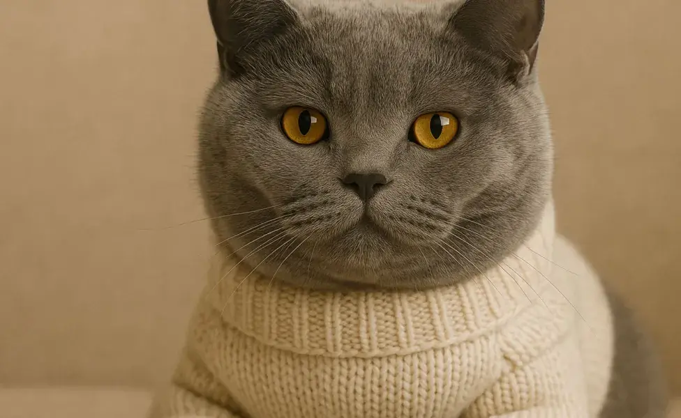Los gatos suelen acurrucarse cuando tienen frío. Toma en cuenta para hacer su cama más cómoda.