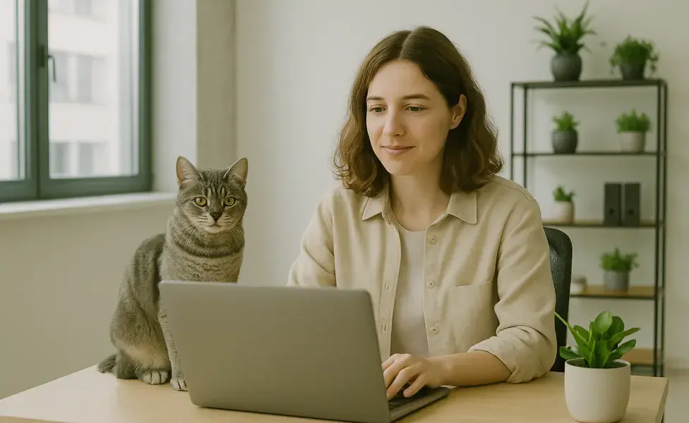 Muchos reportan que los perritos o gatitos en la oficina ayudan a que las personas se conozcan mejor