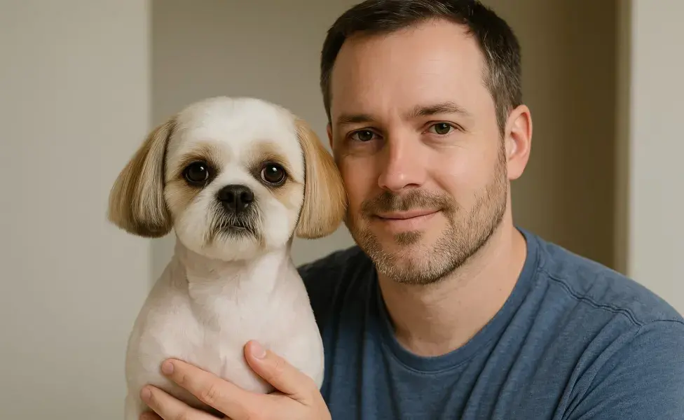 El corte puppy favorece a razas como Shih Tzu. Imagen creada por ChatGPT.