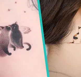 7 ideas de tatuajes de gato que no podrás resistir