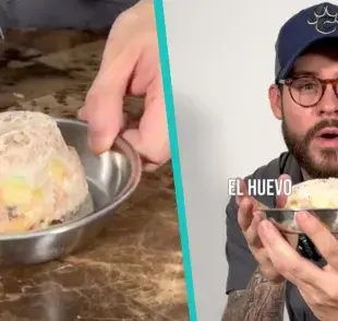 Receta casera de premio para gatos con atún, huevo y calabaza.