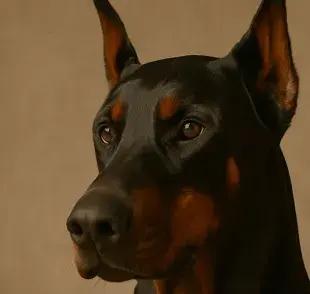 El Doberman no solo es ágil y elegante, también tiene una fuerza increíble.