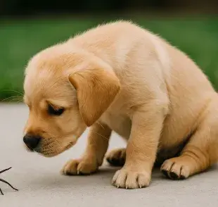 Si tu perro muestra hinchazón, puede ser una reacción por una picada de araña.