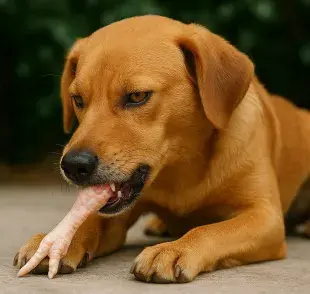 Las patas de pollo contienen colágeno, glucosamina y condroitina.