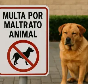 En México, puedes pasar tiempo en la cárcel por maltrato animal. Imagen creada por ChatGPT.