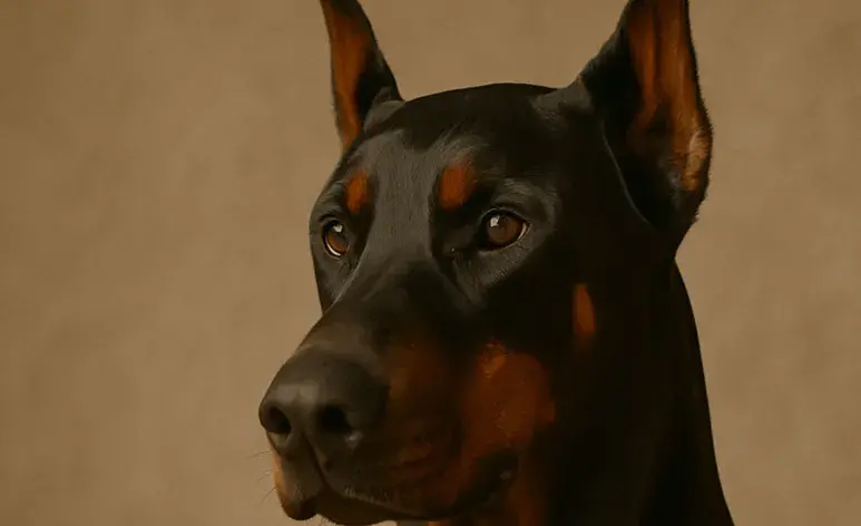 El Doberman no solo es ágil y elegante, también tiene una fuerza increíble.