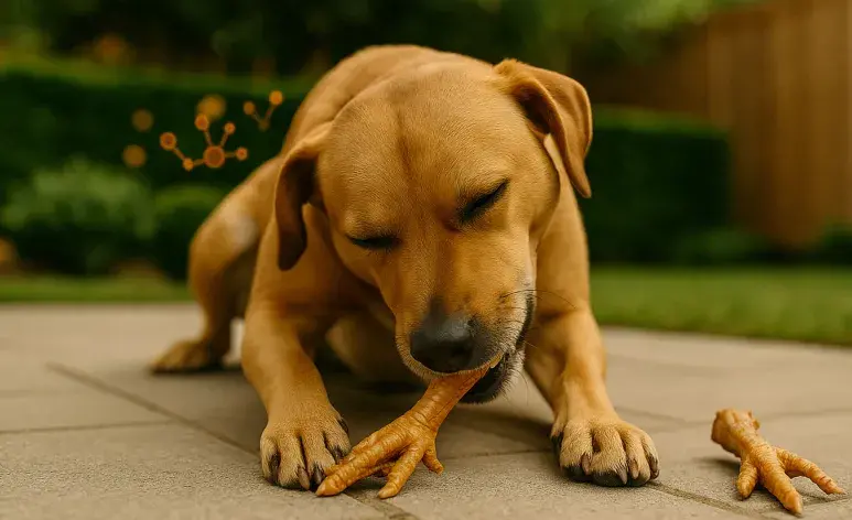 Las patas de pollo son ricas en nutrientes esenciales como vitamina A, vitamina B9, calcio, fósforo y, sobre todo, colágeno.