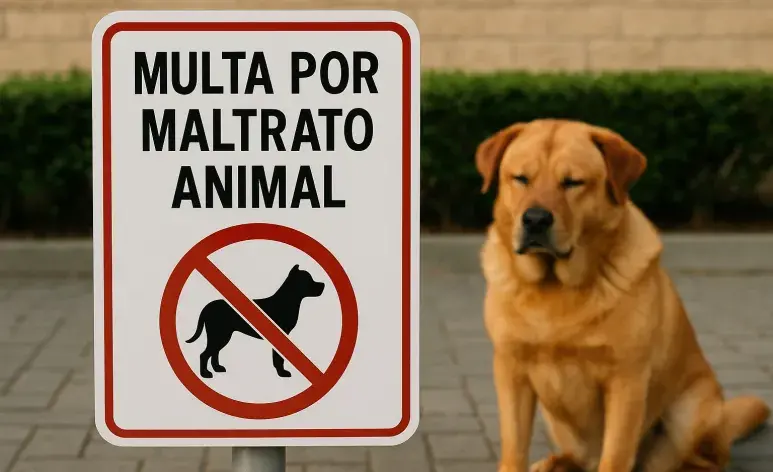 En México, puedes pasar tiempo en la cárcel por maltrato animal. Imagen creada por ChatGPT.